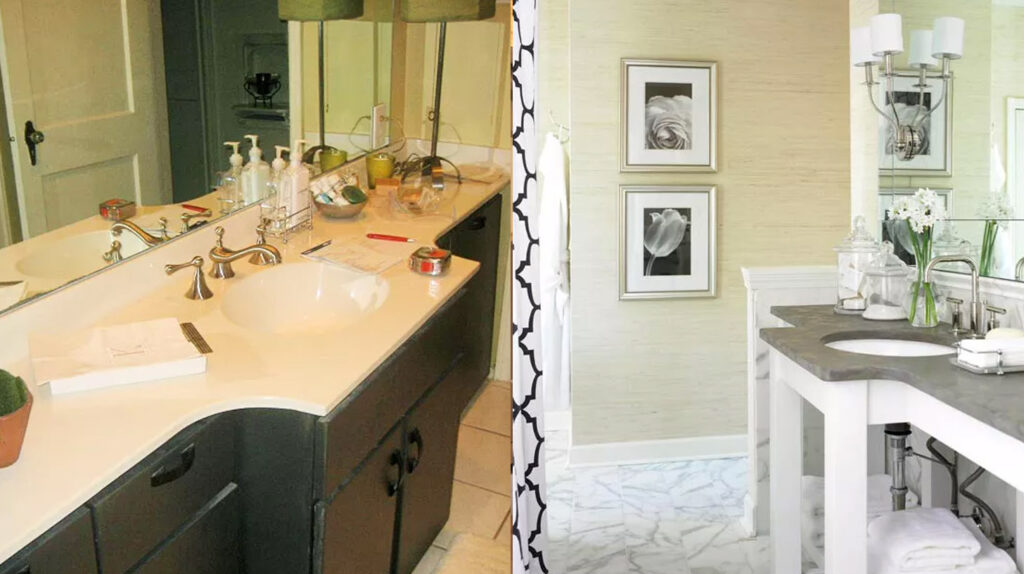 Transform your bathroom into an elegant space with our bathroom renovation services.