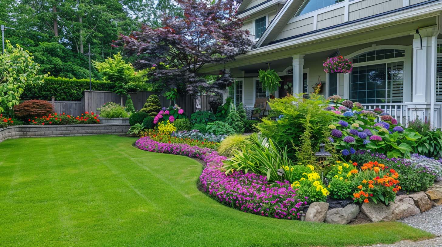 Let us shape your outdoor dream with our exceptional landscaping work services.