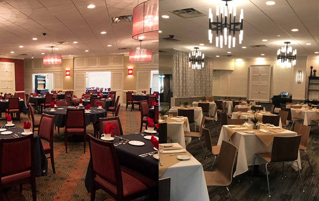 Experience the art of restaurant renovation with our comprehensive services.