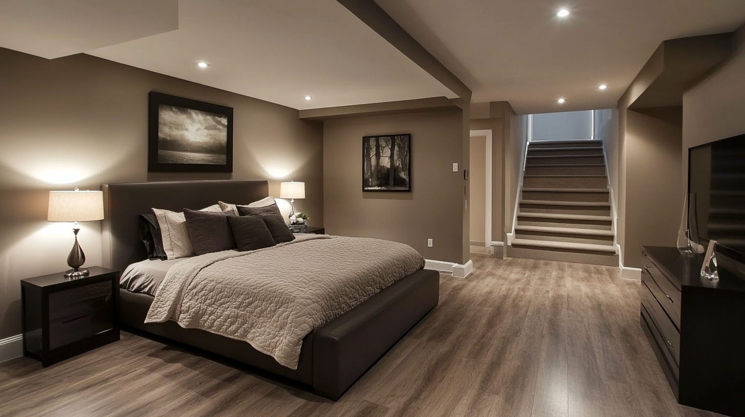 Discover creative basement bedroom ideas on a budget with Innobuild. Transform your space without breaking the bank—contact us today for affordable renovation solutions!